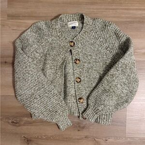 Universal Thread Green Knit Cardigan